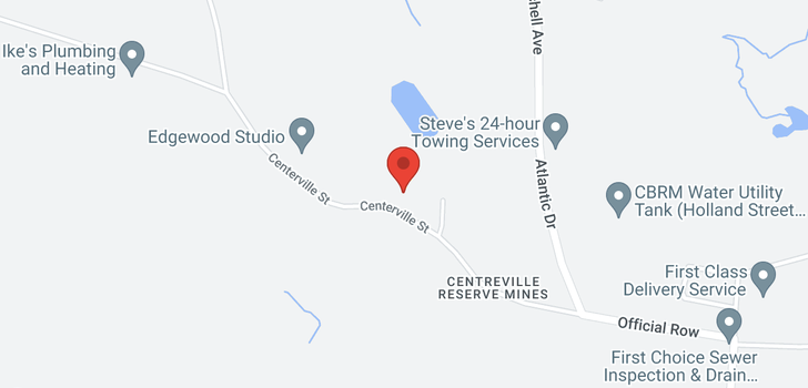 map of 218 Centerville Road